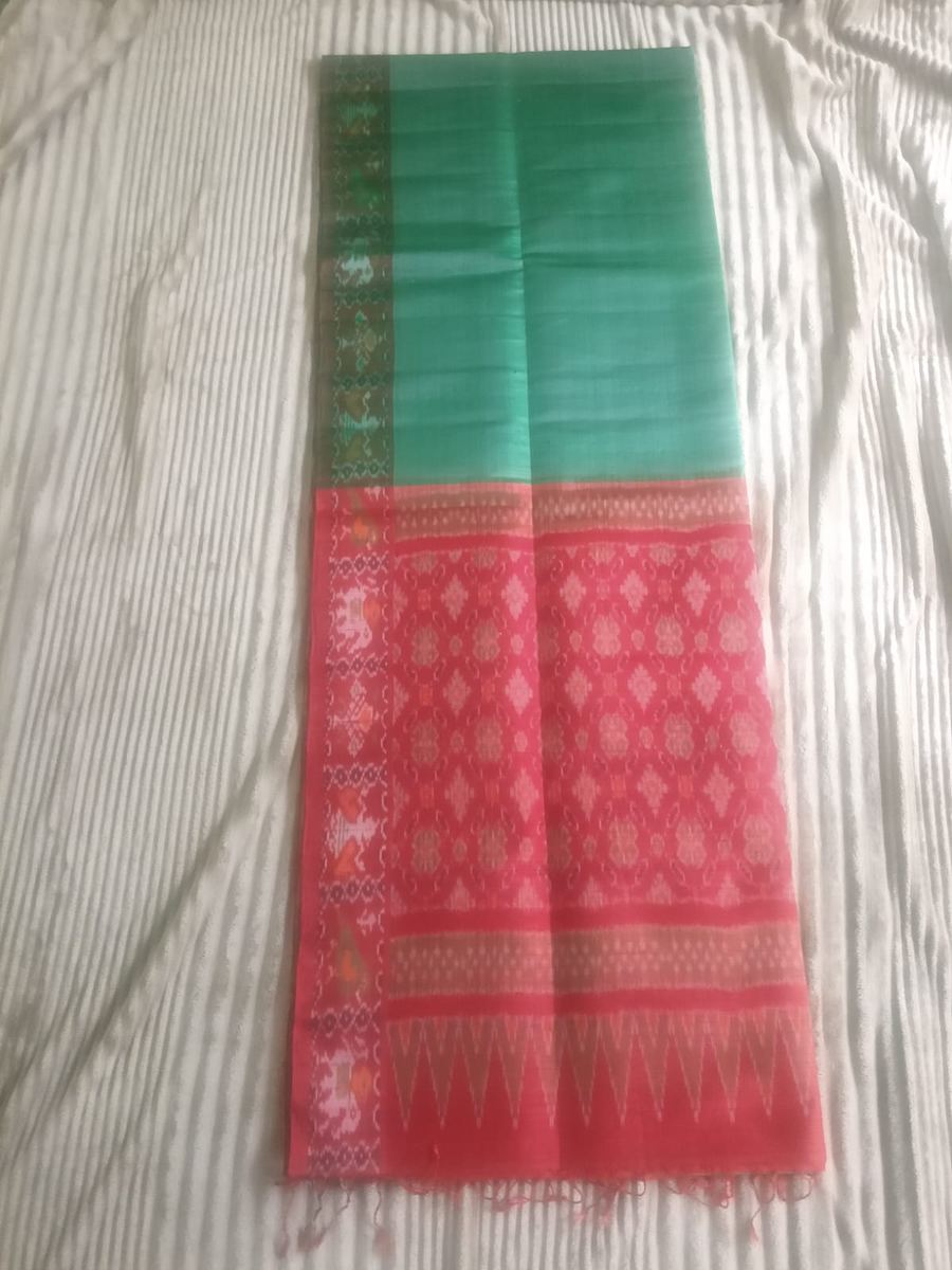 Ikat weave sarees